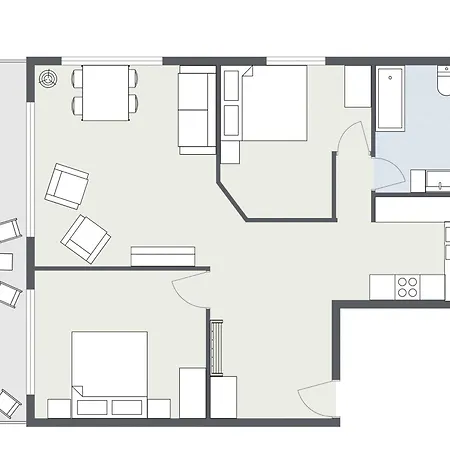 Lakeside - Griwa Rent Ag 아파트 *