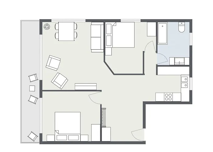 Lakeside - Griwa Rent Ag Lägenhet *